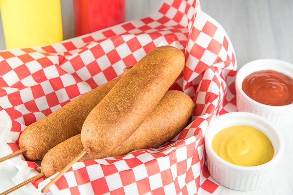 Corn Dogs from the Linwood Grill