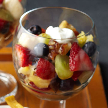 Fresh Fruit Compote.