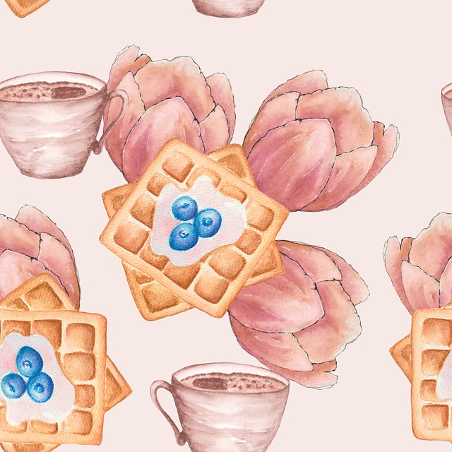 Breakfast Waffles Art Design  - MayaSchedrina / Pixabay