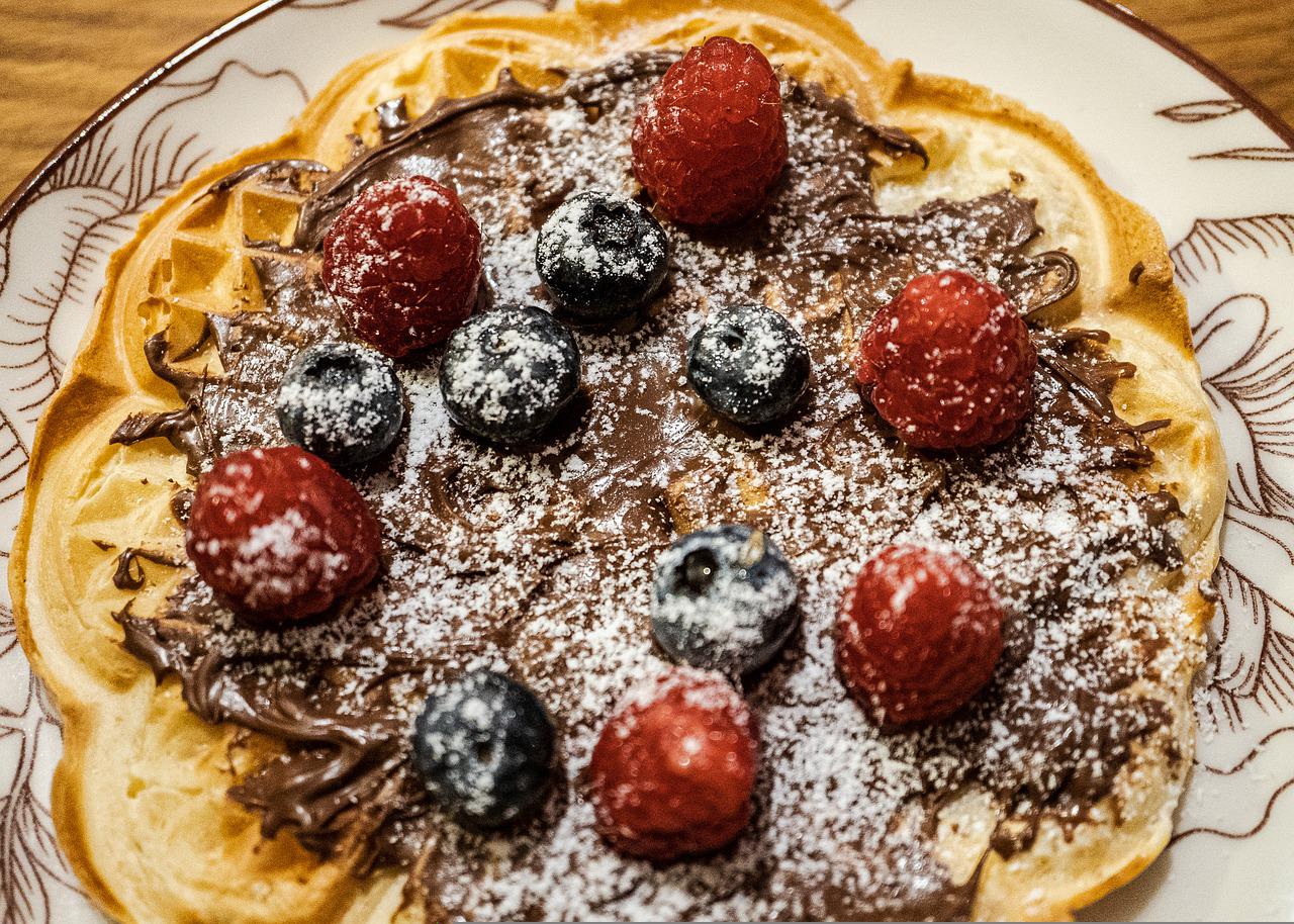 Waffle Berries Food Homemade Meal  - asranphotography / Pixabay