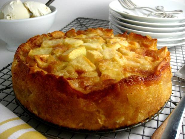 French Apple Souffle.