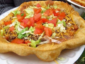 Indian Fry-bread Tacos